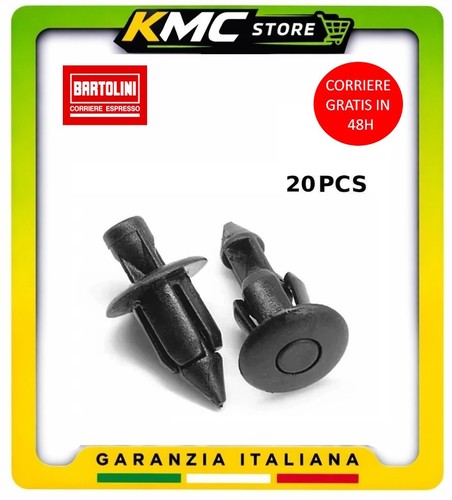 20x clip rivetti carene per - clip,